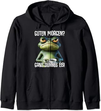 Guten Morgen Ganz dünnes Eis Kaffee Spruch Lustige Geschenke ...